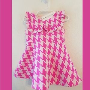 👶👗👗 Janie and Jack Baby Girl houndstooth dress NWOT